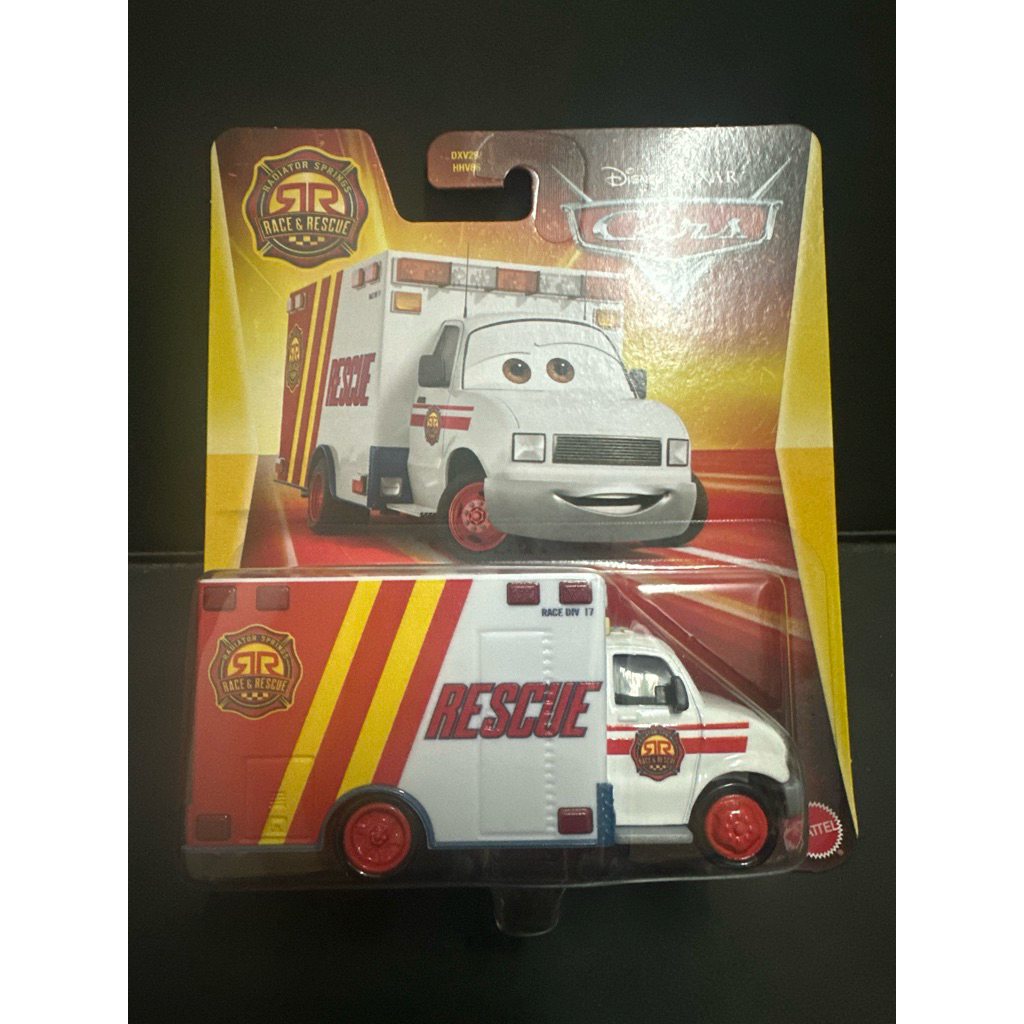 Disney Pixar Cars Race & Rescue Morgan Martins with small crease ...