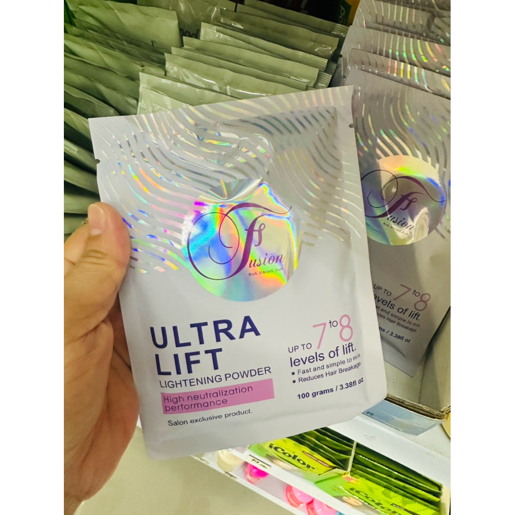 Fusion Ultra Lift Lightening/Bleaching Powder 100grams | Shopee Philippines