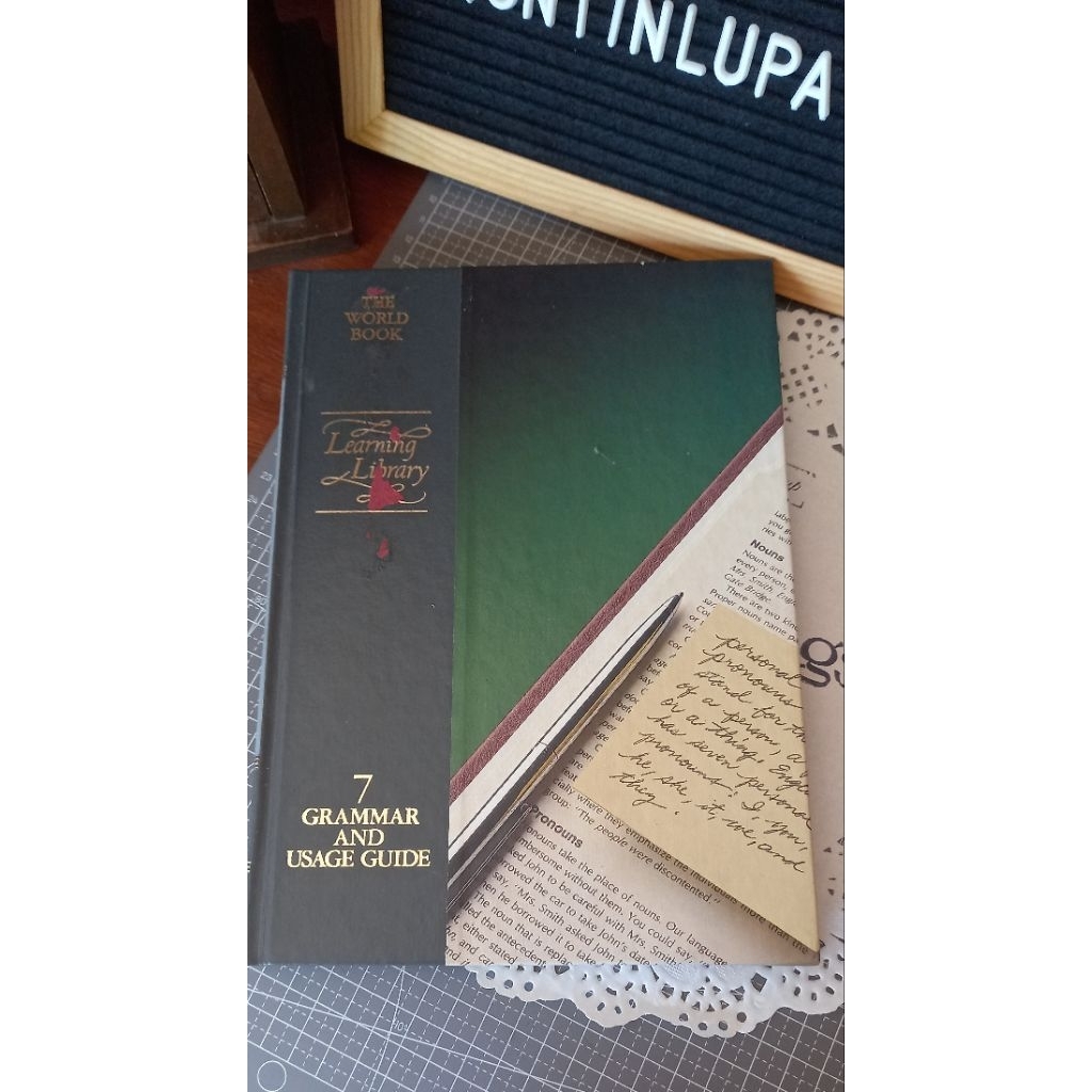 The World Book: Learning Library | Grammar and Usage Guide | Shopee ...