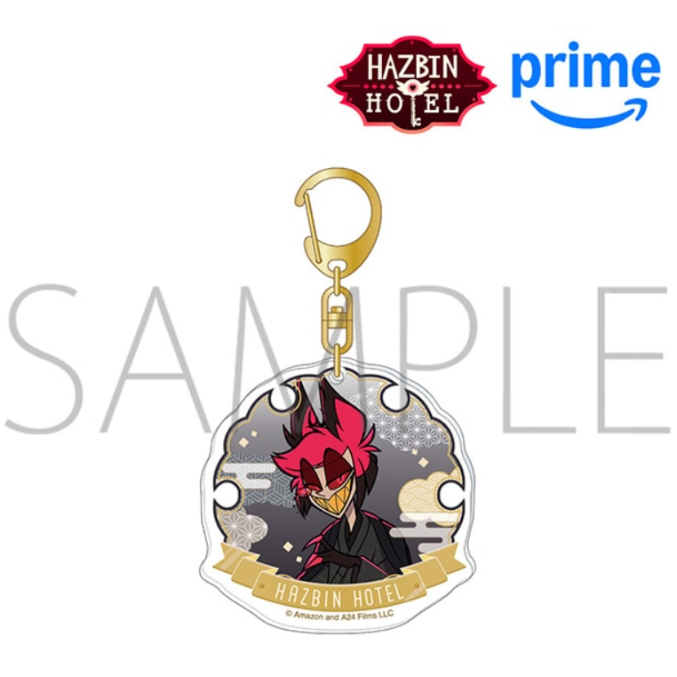 Hazbin Hotel Alastor Acrylic Key Chain Japanese clothes ver. from Japan ...