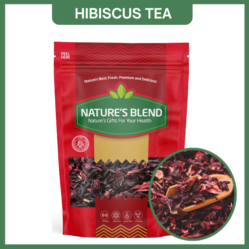 Hibiscus Tea - 100g | 250g | Premium Quality | Naturally Caffeine-Free ...