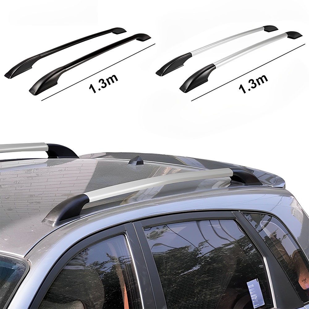 Car Roof Rail Universal 130CM installation without drilling holes With ...