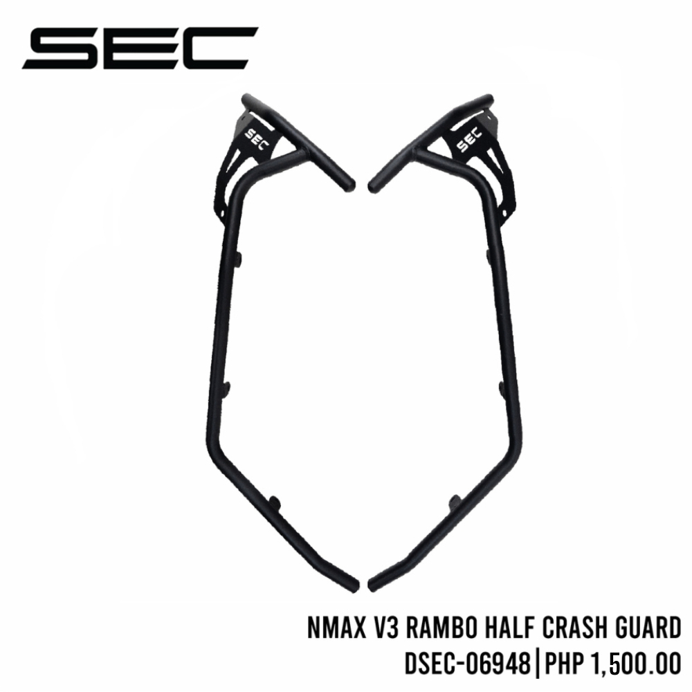 SEC Rambo Half Crash Guard for NMAX V3 Motorcycle (DSEC-06948) | Shopee ...