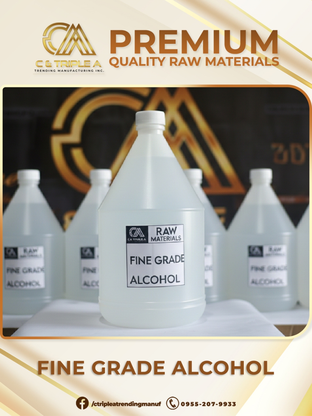 CATA: Fine Grade Alcohol 1 Gallon | Shopee Philippines