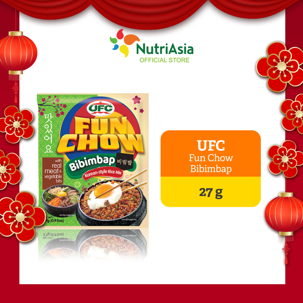 UFC Fun Chow Korean-Style Rice Mix Bibimbap 27g | Shopee Philippines