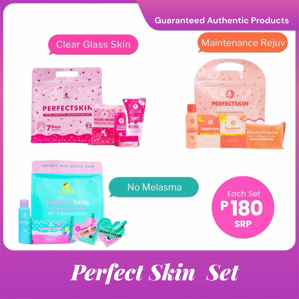 PERFECT SKIN EXTRA STRENGTH REJUVENATING SET | Shopee Philippines