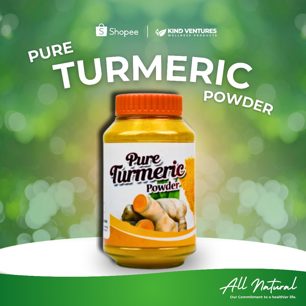 Pure Turmeric Powder 150G Unsweetened Drink & Tea | Shopee Philippines