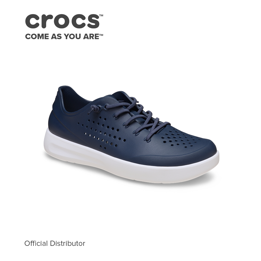 Crocs Men's InMotion Pacer in Navy White | Shopee Philippines