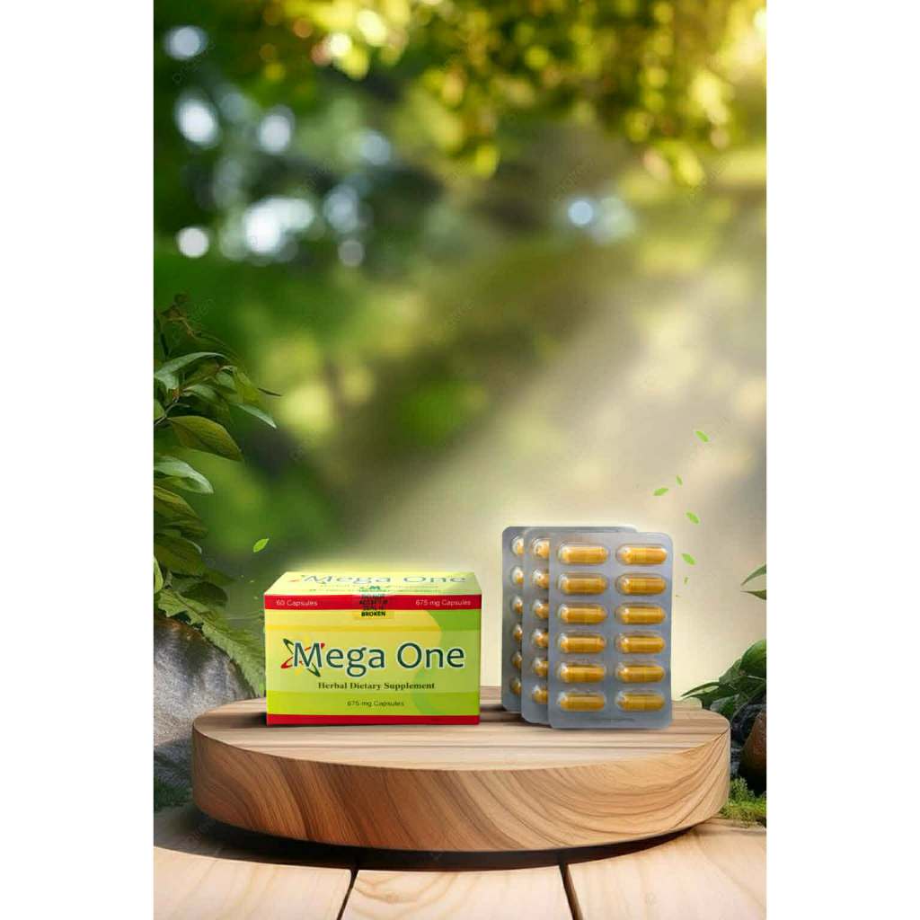 Mega One Herbal Dietary Supplement (60 capsules per box) | Shopee ...