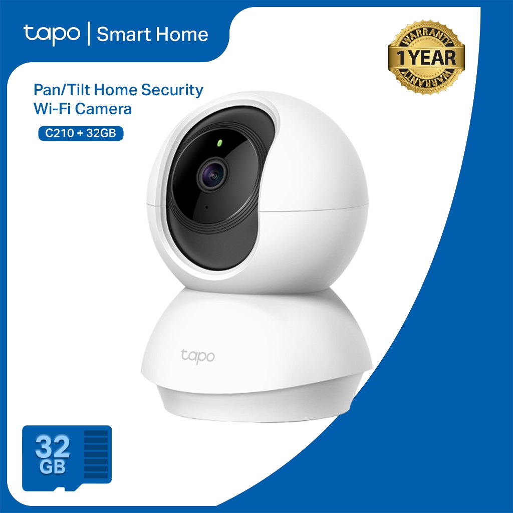 Tapo Official Store | TP-Link | C210 | Pan/Tilt | Home Security | CCTV ...