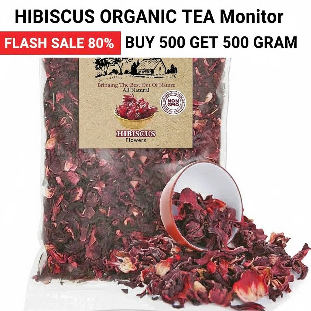 [BUY 1kg GET 1kg ] Dried Hibiscus Tea(Cheapest) Dried HIBISCUS (Roselle ...