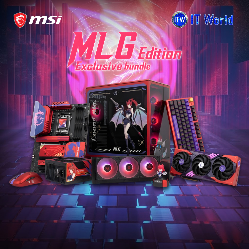 MSI B850 MLG Edition - AM5 DDR5 / RTX 5070 Ti 16GB / Keyboard + Mouse ...