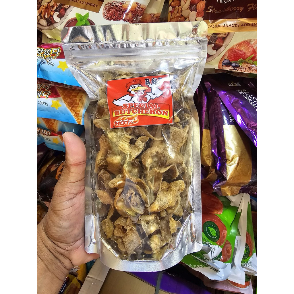 CRUNCHY FILIPINO STREET FOOD BUTCHERON SPICY FLAVOR SNACKS | Shopee ...
