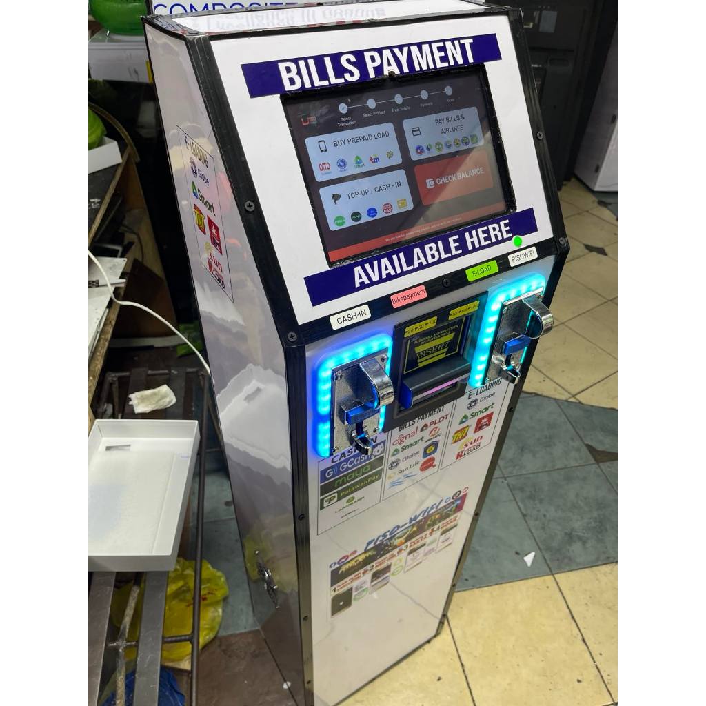 4in1 Vendo Machine Standee (paperless) | Shopee Philippines