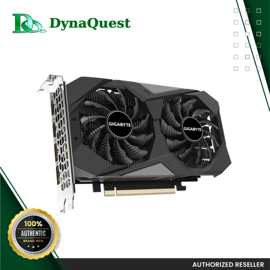 Gigabyte RTX 3050 Windforce OC V2 6GB GDDR6 96-bit Graphics Card GV ...