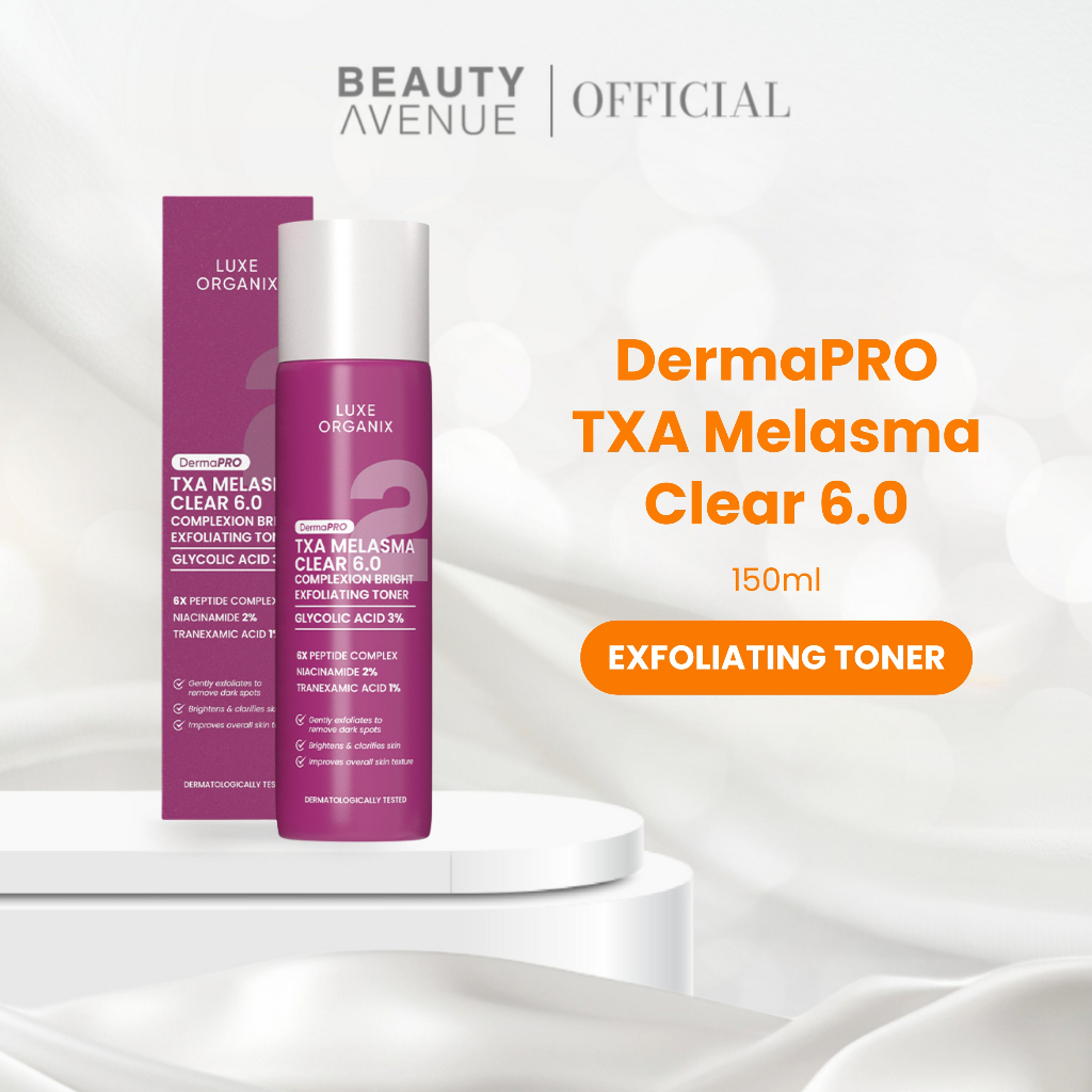 Luxe Organix DermaPRO TXA Melasma Clear 6.0 Complexion Bright ...
