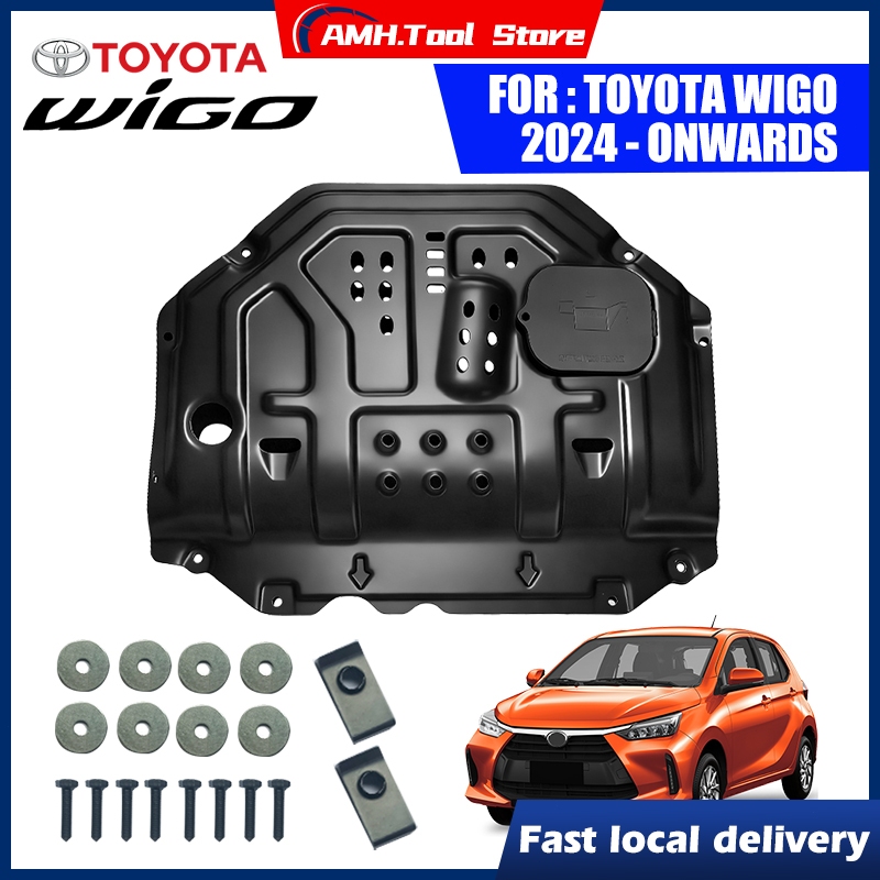 TOYOTA WIGO 2024 to 2026 ENGINE UNDER COVER ANTI-RUST PROTECTION PLATE ...