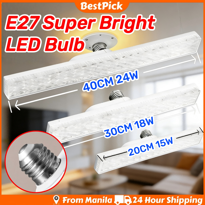 Bulb LED E27 Crystal Strip Bulb Super Bright High Lumen Long Panel ...