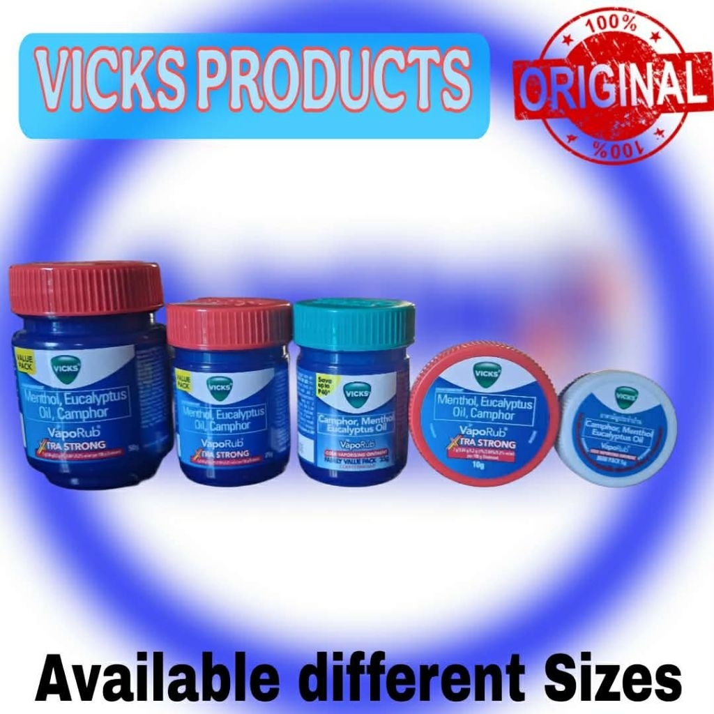 Vicks Inhaler and VapoRub (Available all Sizes) | Shopee Philippines