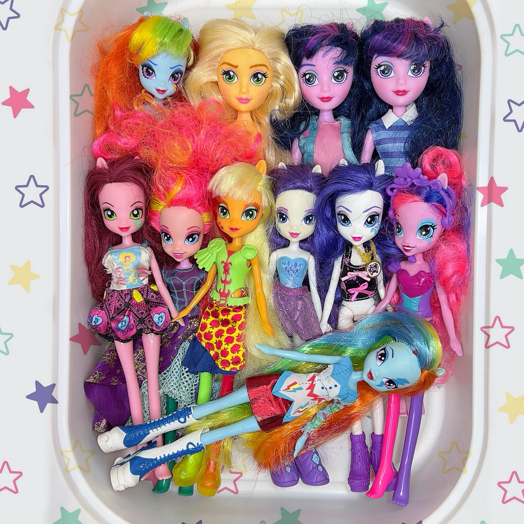 MLP My Little Pony: Equestria Girls Dolls, preloved | Shopee Philippines