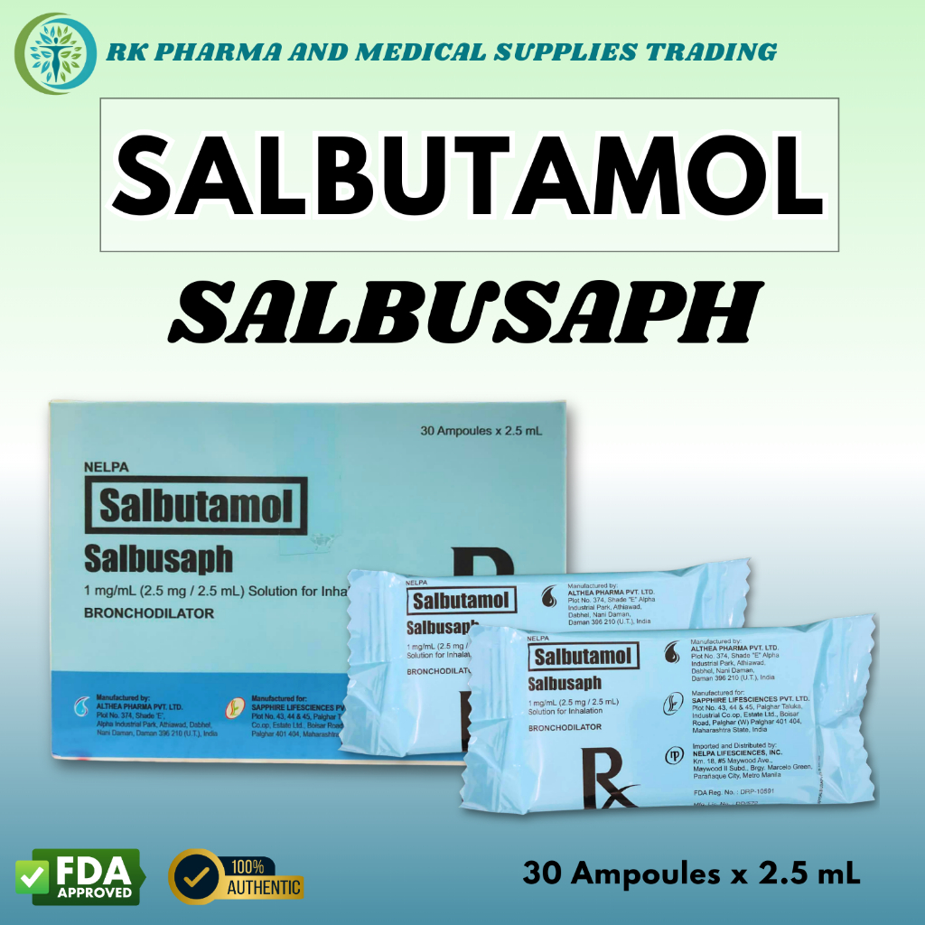Shop salbutamol for Sale on Shopee Philippines