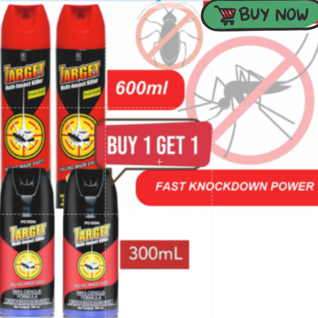 Personal Collection Target Insecticide Spray Fast Acting Pest Control ...