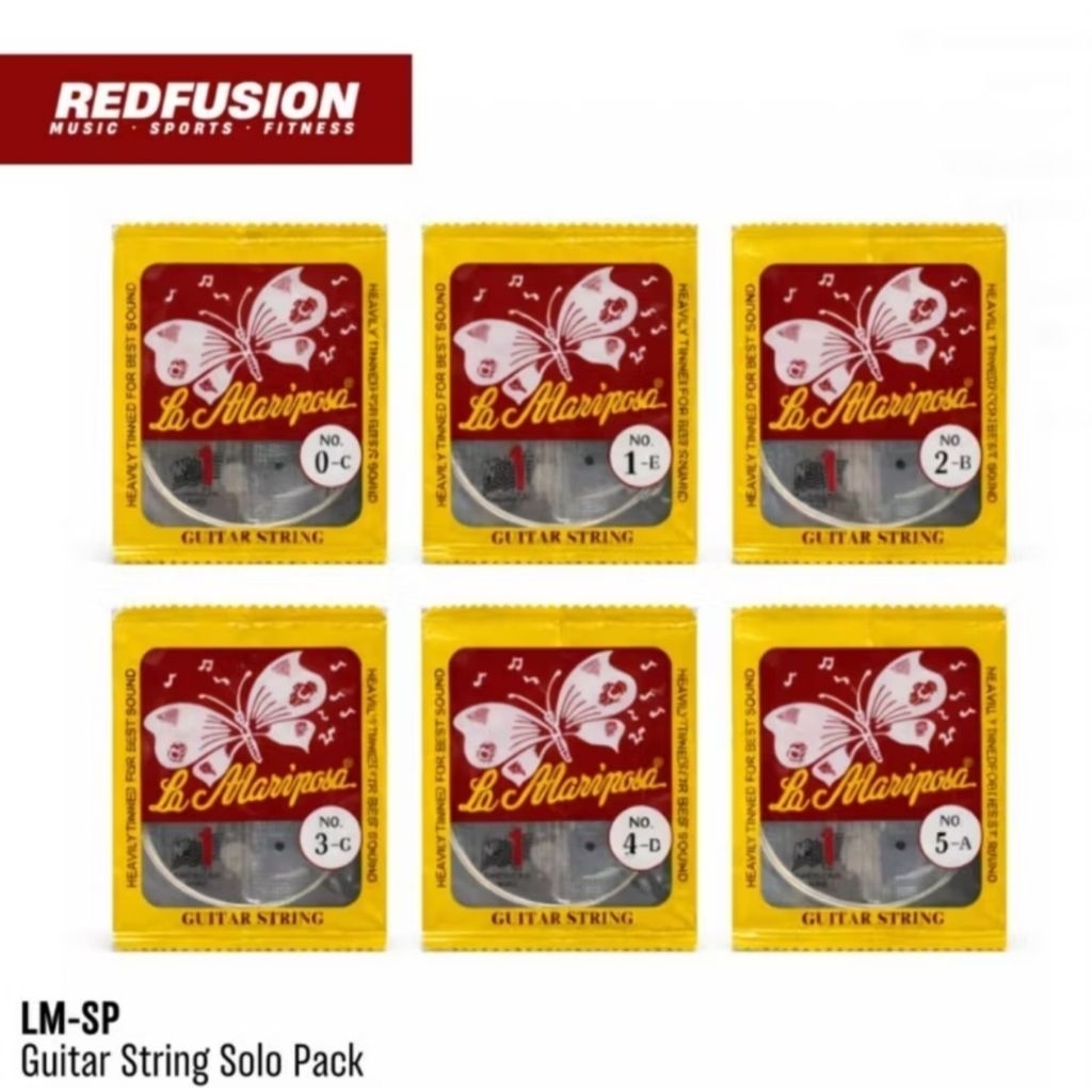 La Mariposa LM-SP Guitar Acoustic String Sold Per Piece | Shopee ...