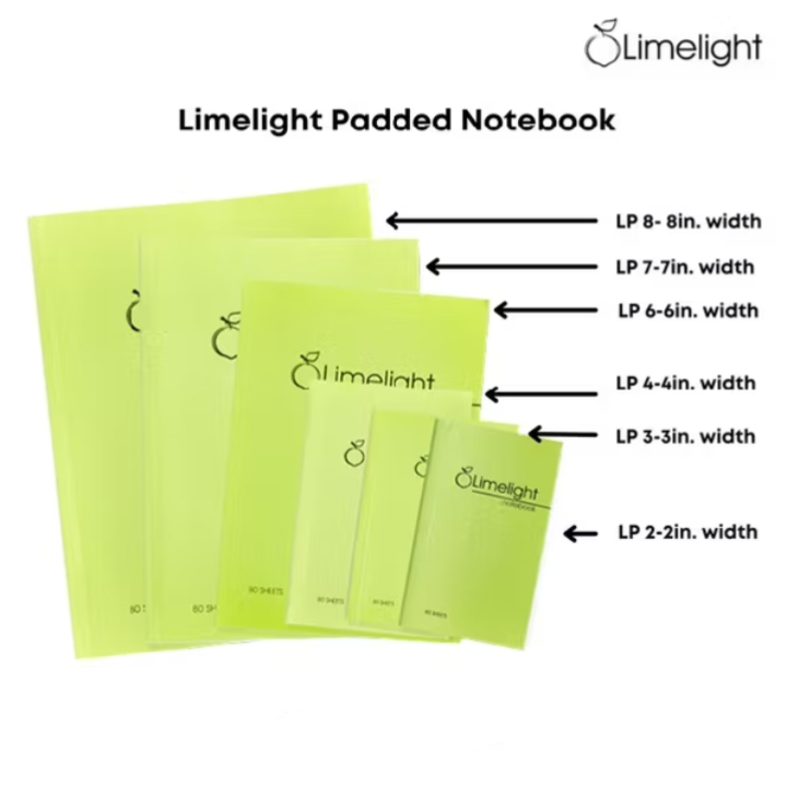 M2S LIMELIGHT padded mini notebook [80Leaves] | Shopee Philippines