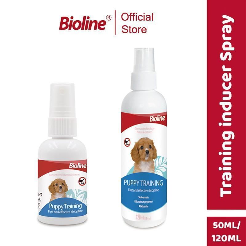 BIOLINE Puppy Training toilet inducer Spray 120ml/50ml | Shopee Philippines