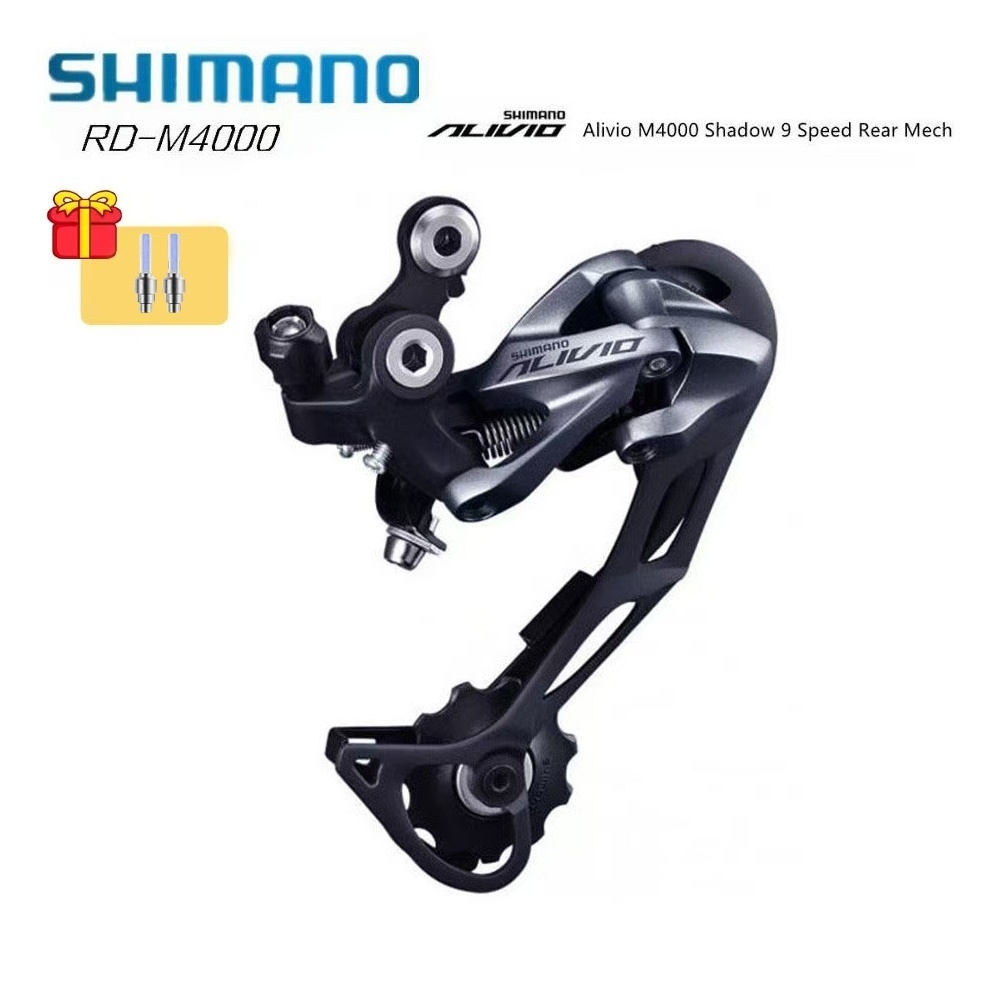 ✨Shimano alivio m4000 rd 9 speed groupset shifter mtb bike 9