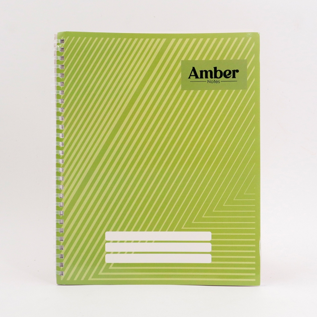 AMBER NOTES University Soft Ring BIG Notebook Pastel 20cm x 25cm ...