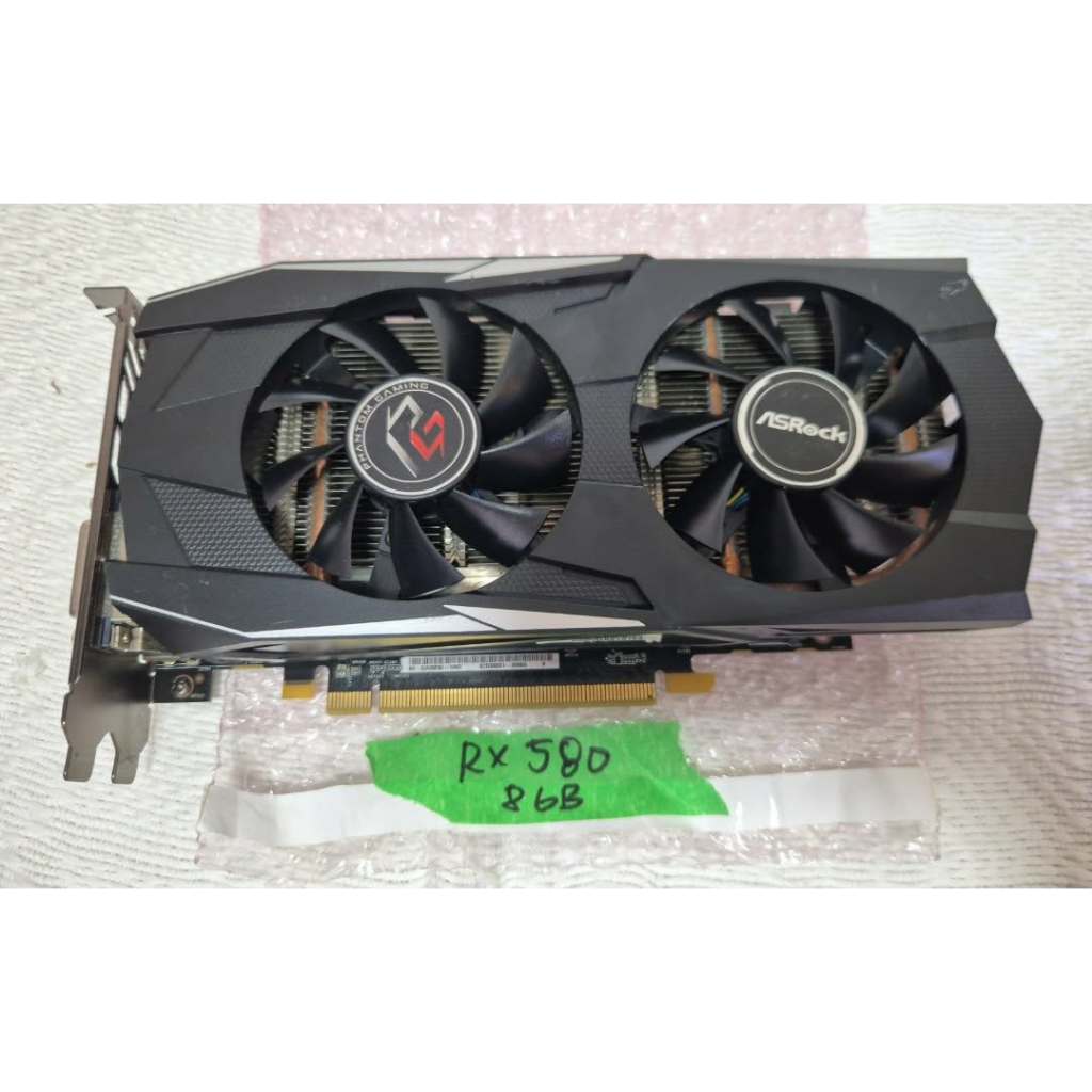 ASRock Phantom Gaming RX580 8GB GDDR5 2304SP Pre-owned | Shopee Philippines