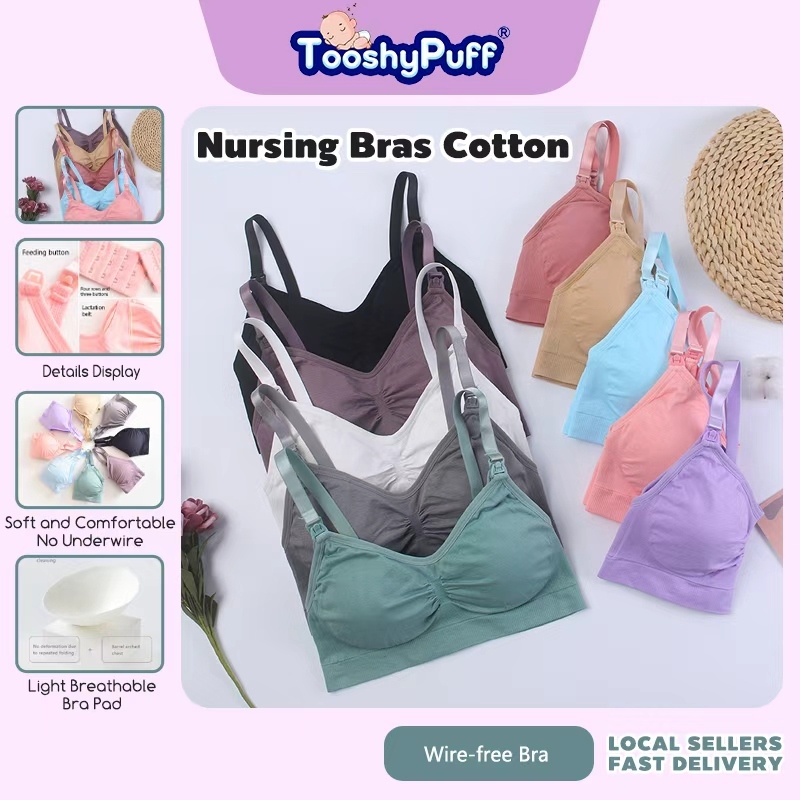 Nursing Bra Plus Size Maternity Bra Nursing Push Up Bra Maternity Bra ...