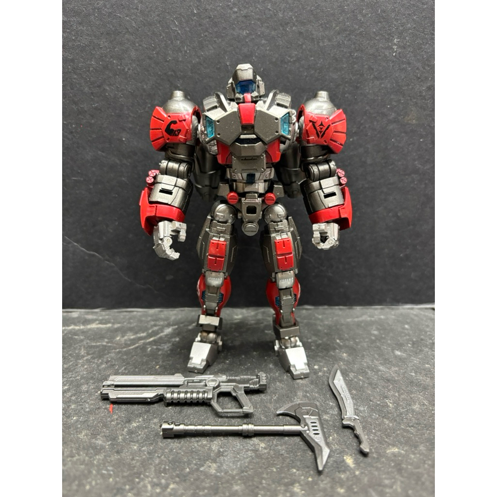 Mecha Project Brave 13 Team Melee Heavy Types Mecharms 1:18 Figure ...