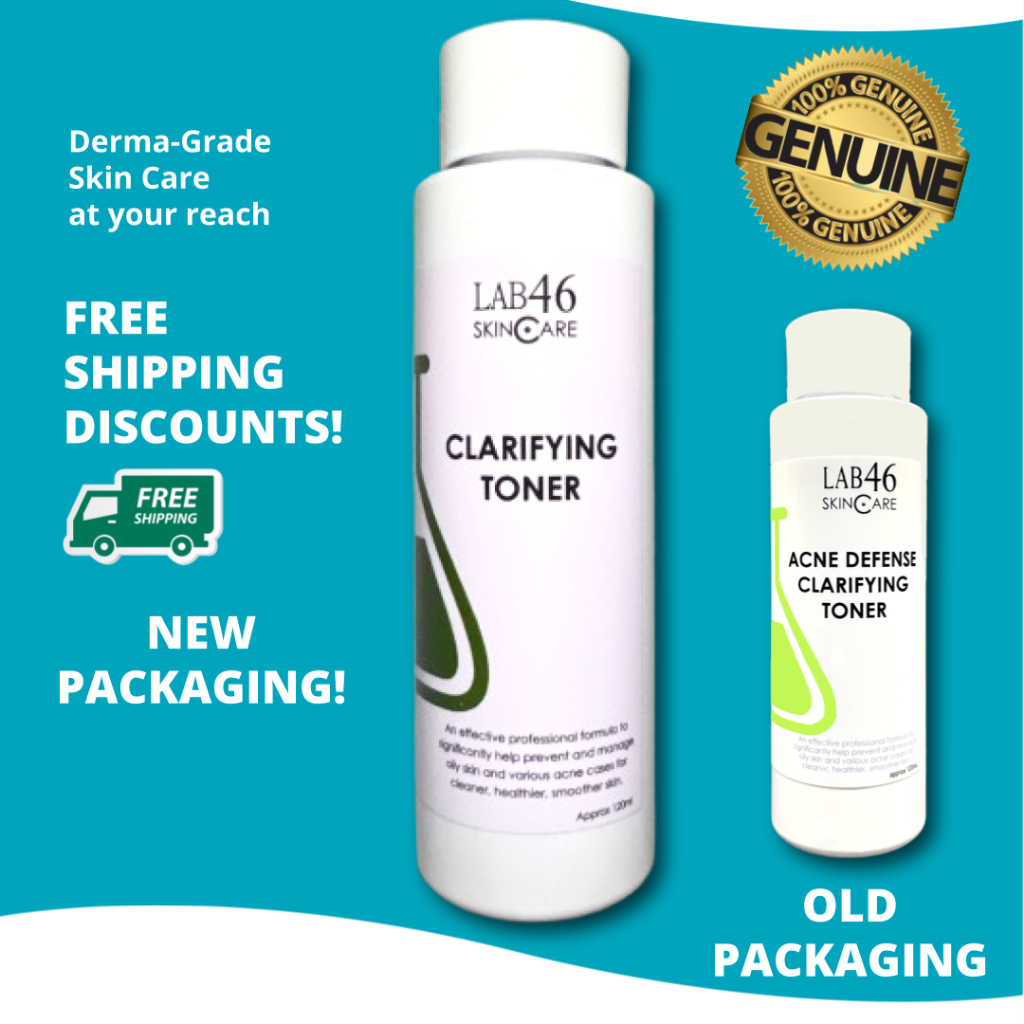 LAB 46 Lab46 Acne Clarifying Toner DERMAGRADE ONHAND AUTHENTIC skincare ...