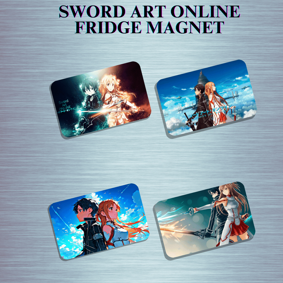 SWORD ART ONLINE ANIME QUALITY SOUVENIR COLLECTIBLES REF / FRIDGE ...