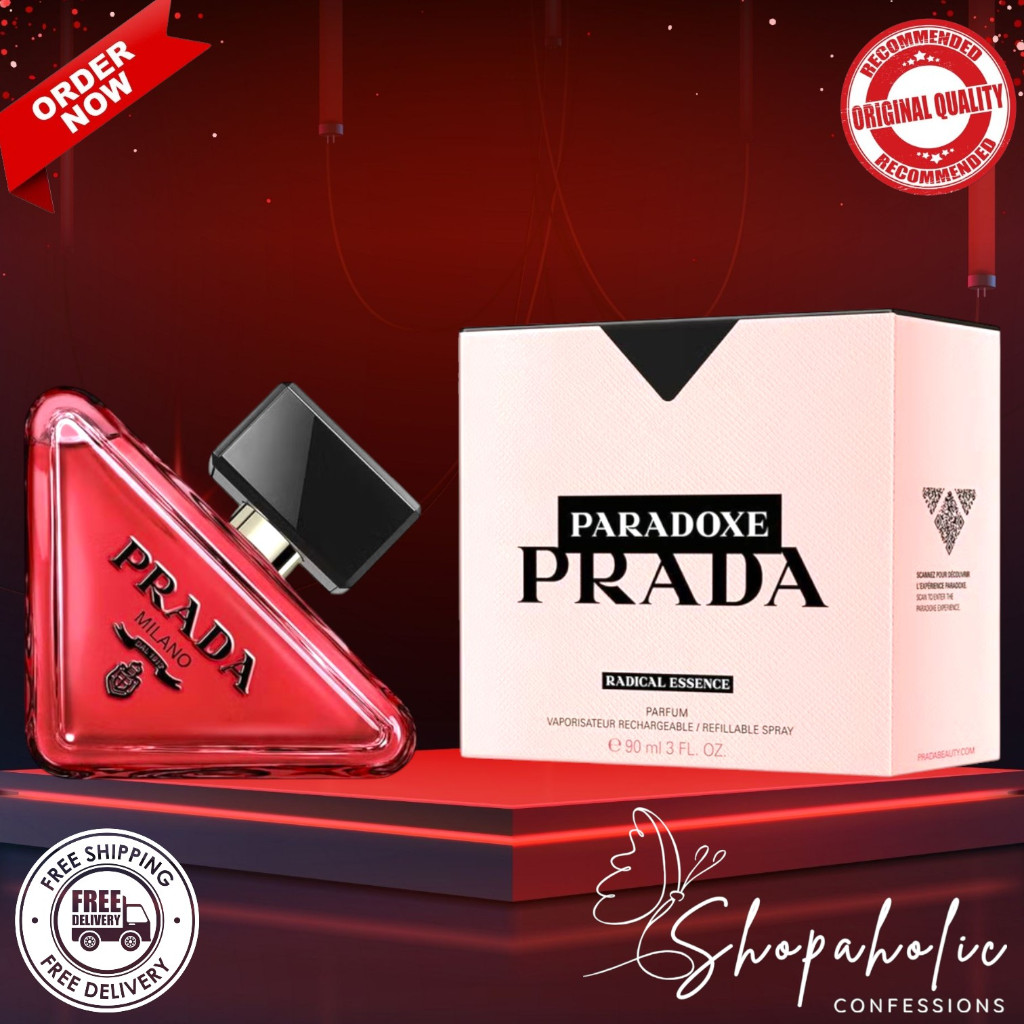 ORIGINAL PERFUME - Prada Paradoxe Radical Essence Parfum 90ml - WOMENS ...