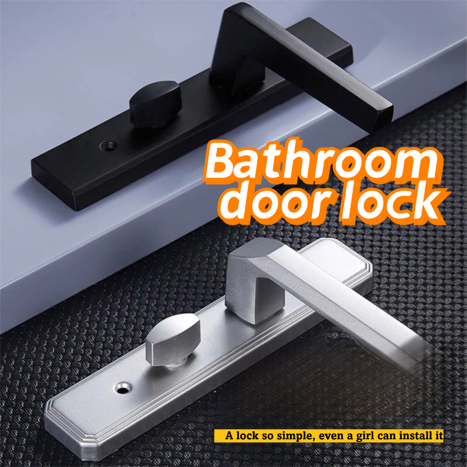 Alloy Main Door Lock Set With Anti-theft Lock Core Silent Doorlock Door ...