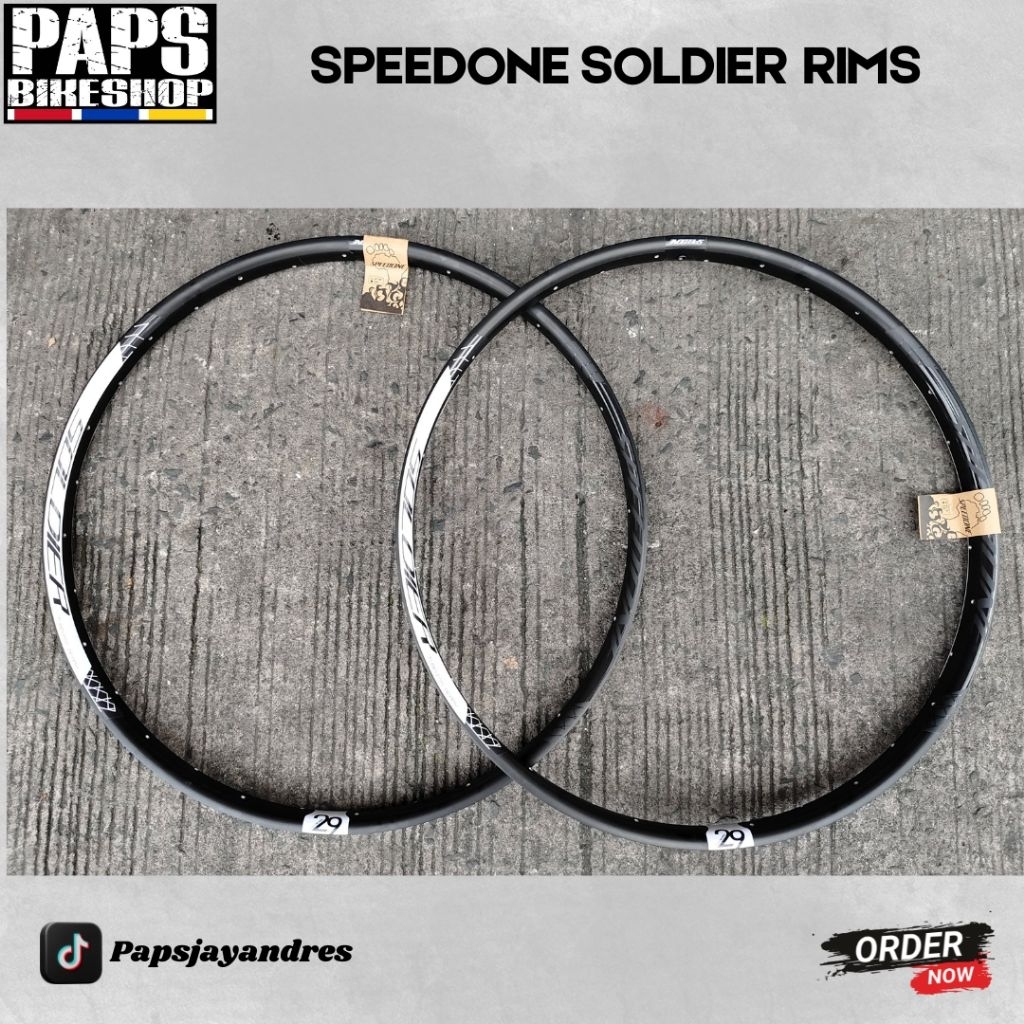 SPEEDONE SOLDER RIMS FOR MOUNTAIN BIKE | Shopee Philippines