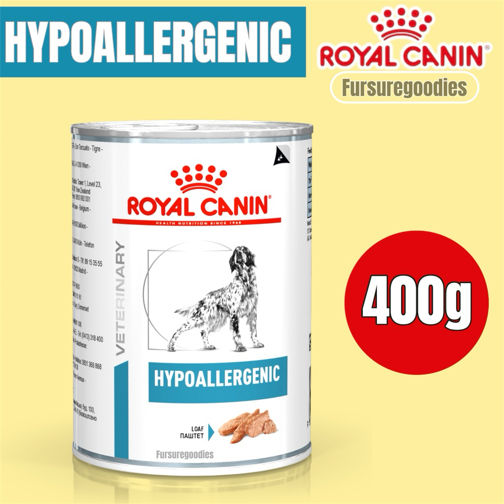 Royal Canin Hypoallergenic wet food for dog 400g | Shopee Philippines