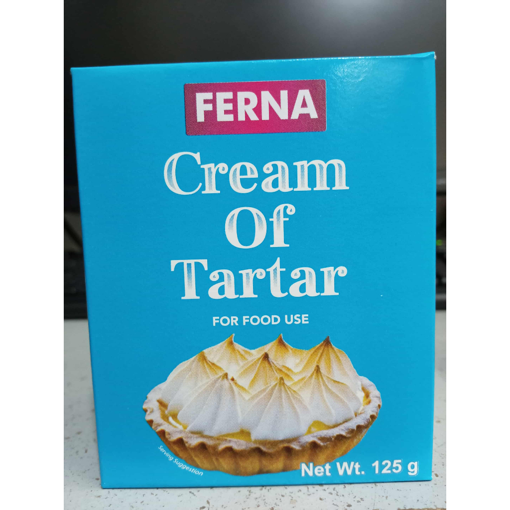 FERNA CREAM OF TARTAR FOR FOOD USE 125G IS AN ACIDIC , POWDERY FOOD ...