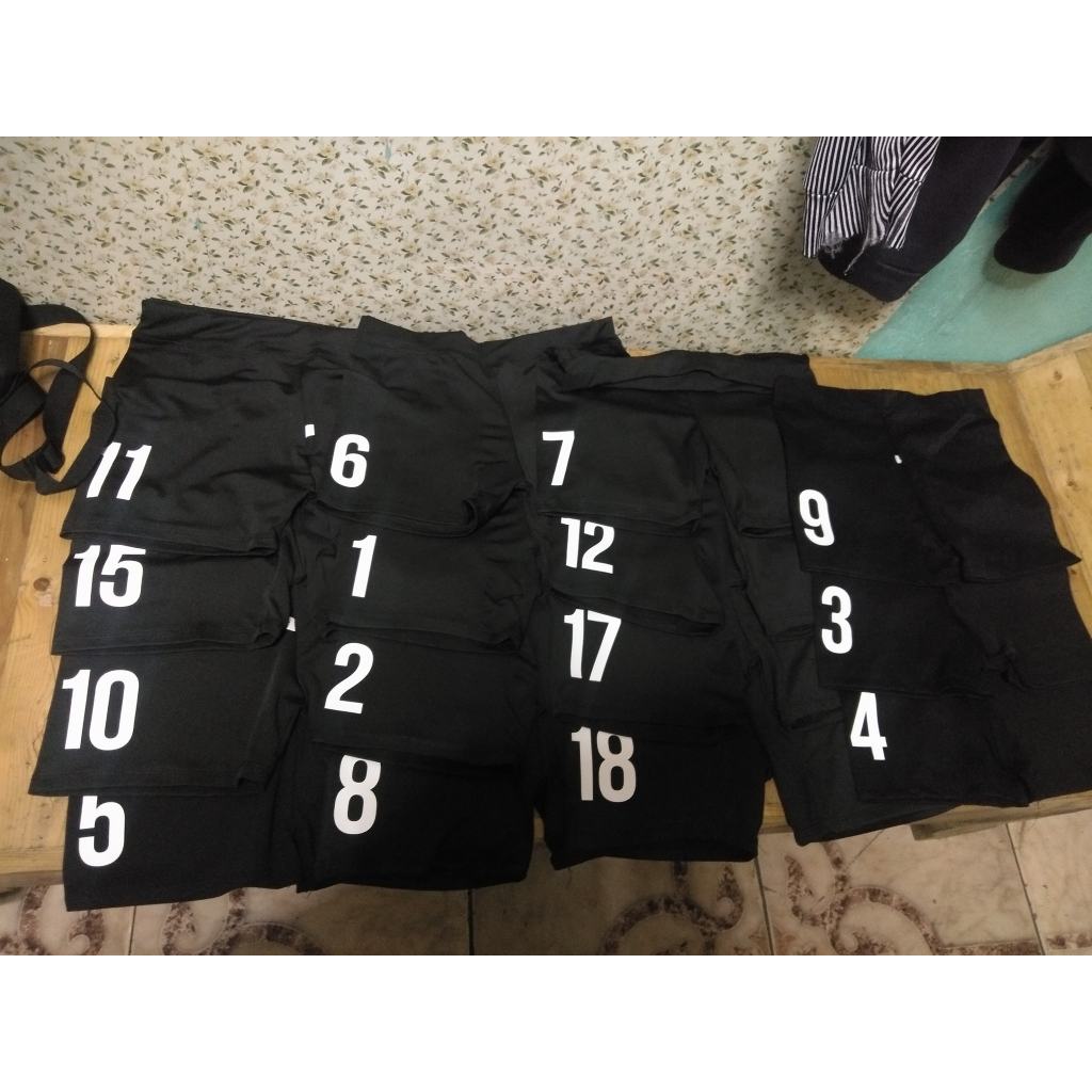 NPD JERSEY TEAM CYCLING WITH CUSTOMIZED NUMBER IN BLACK VOLLEYBALL ...