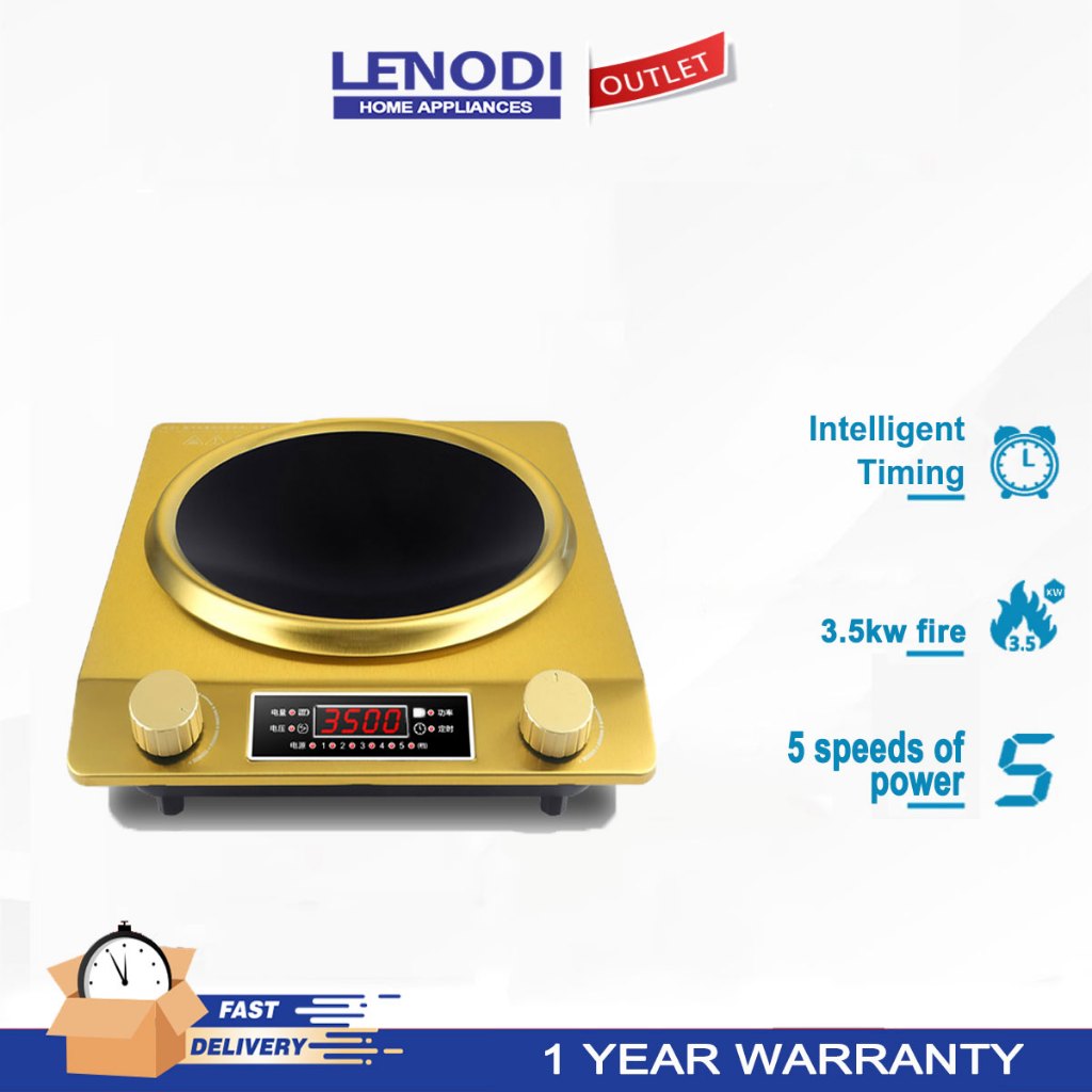 LENODI High-Quality 1500W Multi-Function Induction Cooker with Rapid ...
