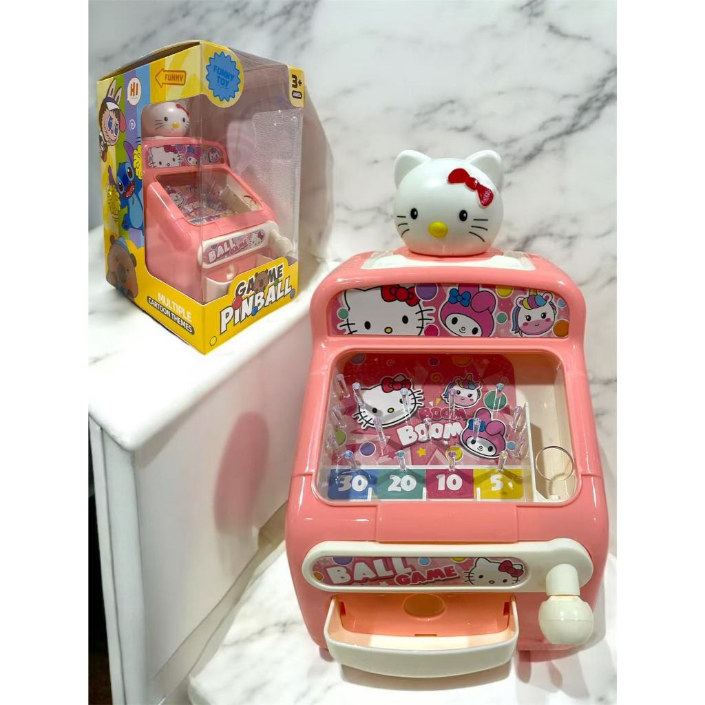 S2TOYS1 FUN AND CUTE CHARACTER MINI TABLETOP PINBALL MACHINE GAME FOR ...