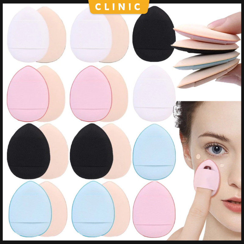 Mini Size Finger Puff Set Makeup Sponge Concealer Detail Puff ...