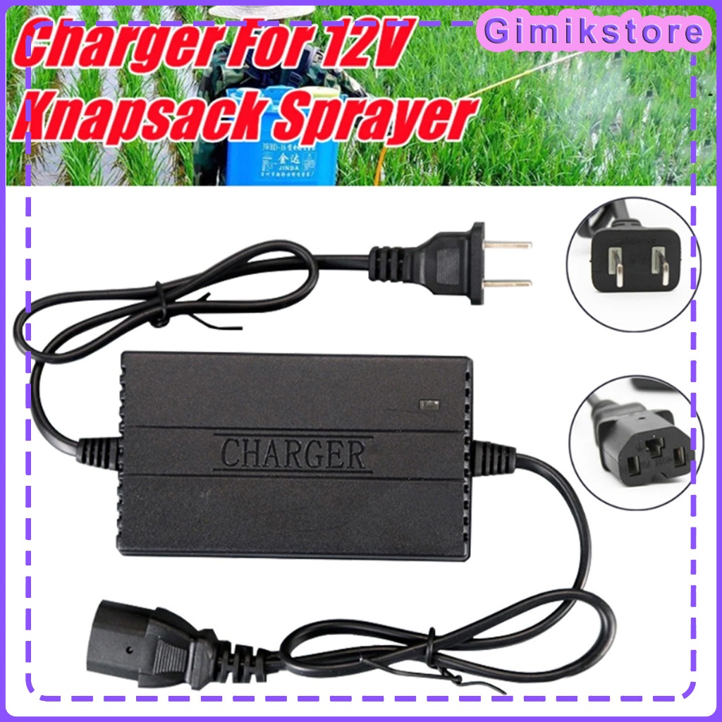 12V 1A Sprayer Battery Charger Universal For Terminator Knapsack ...