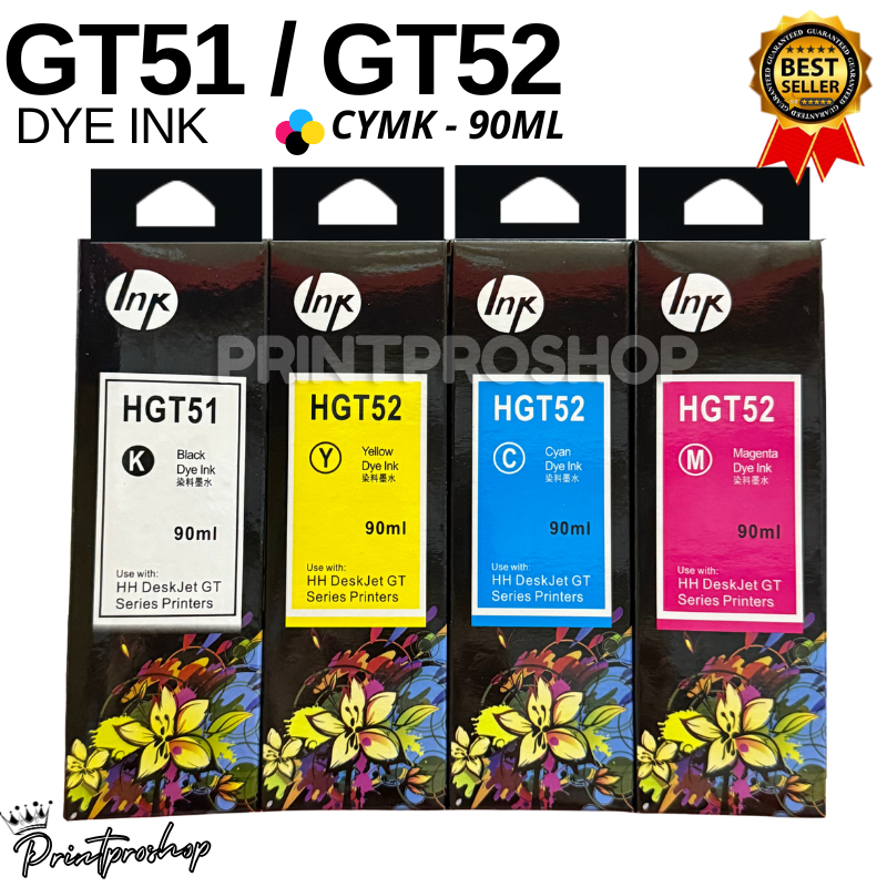 HP Ink GT51 GT52 GT53 90mL Compatible for HP Deskjet HP Tank 410 319 ...