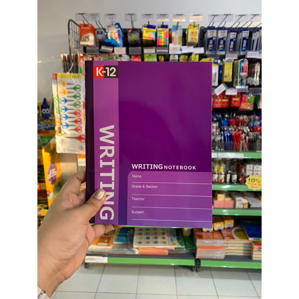 EASYWRITE Writing Notebook K-12 (RANDOM DESIGN) | Shopee Philippines