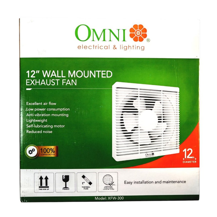 OMNI Wall Mount Exhaust Fan 8