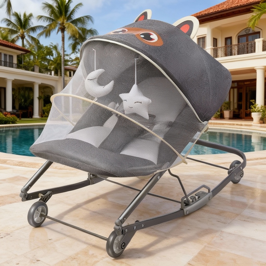 Baby rocking chair duyan for baby newborn rocking bed infant child baby ...